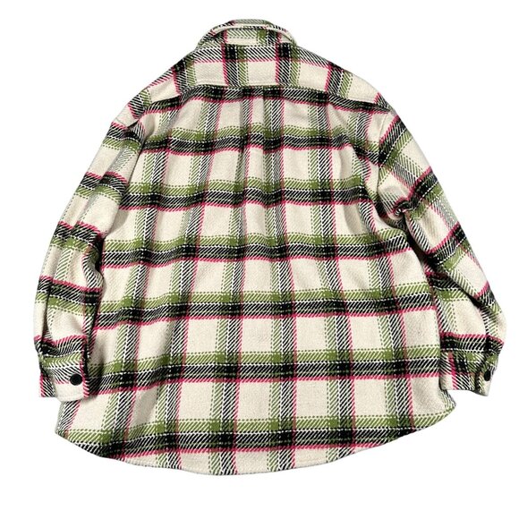 Wild Fable Womens Medium Oversized Wool Blend Button Front Shacket Shirt Jacket - Picture 8 of 10